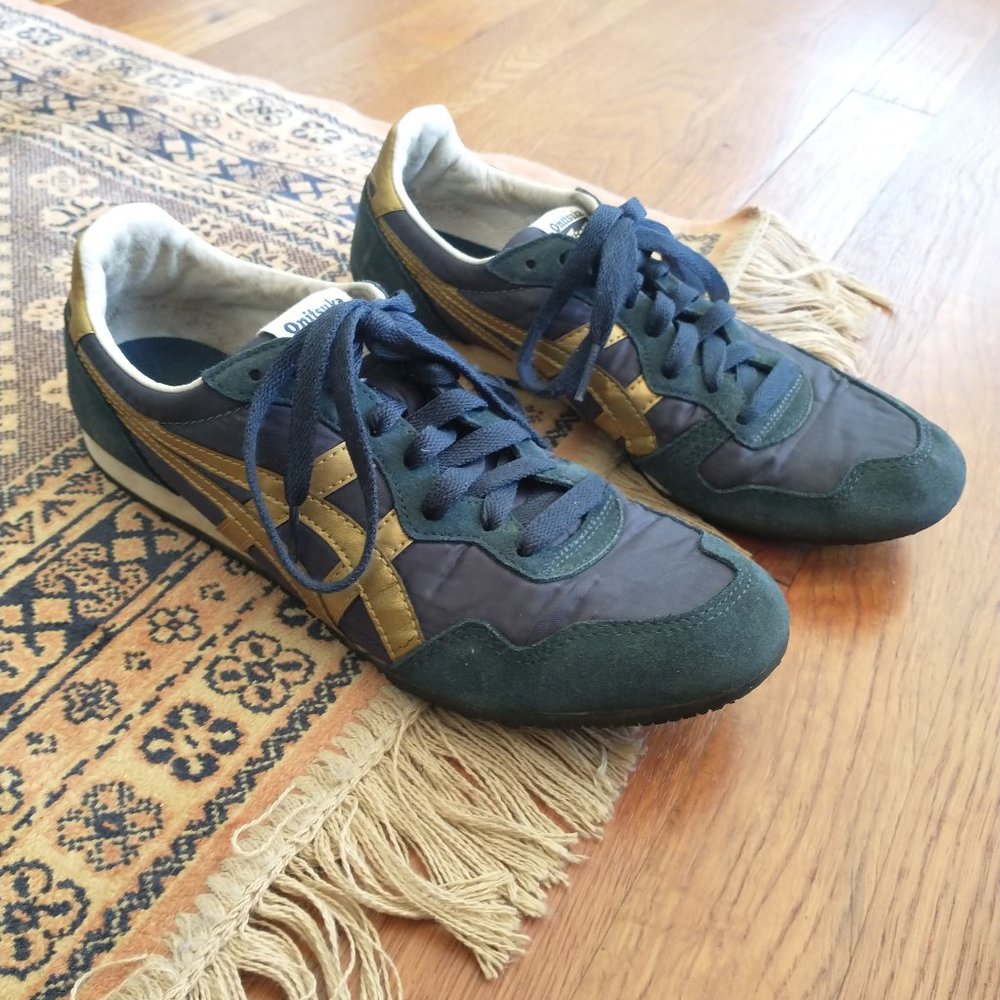 Onitsuka Tiger by Asic, Serrano in Midnight/Pure, size 6.5